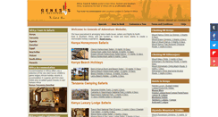 Desktop Screenshot of genesisofadventure.com